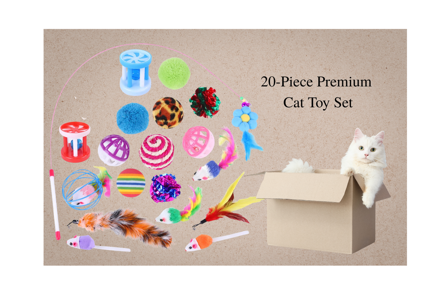 Ultimate Cat Toy Play Kit™ 🐾