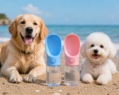 Luxe No-Spill Portable Pet Water Bottle 🐶