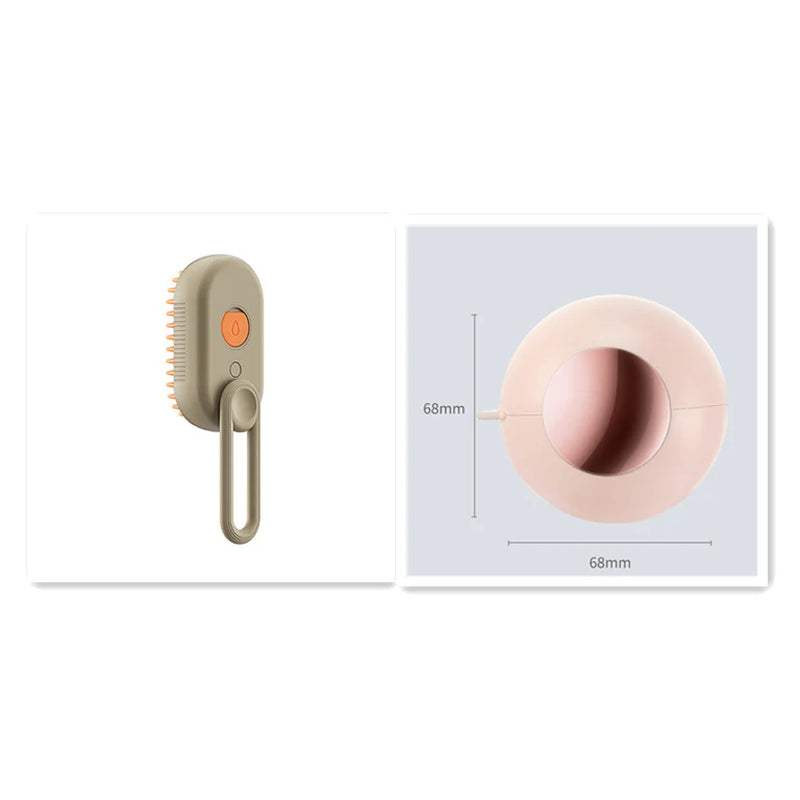 Transform Grooming Time into a Pampering Experience with the 3-in-1 Electric Cat and Dog Steam Brush - The Ultimate Tool for Grooming, Massage, and Effortless Hair Removal!