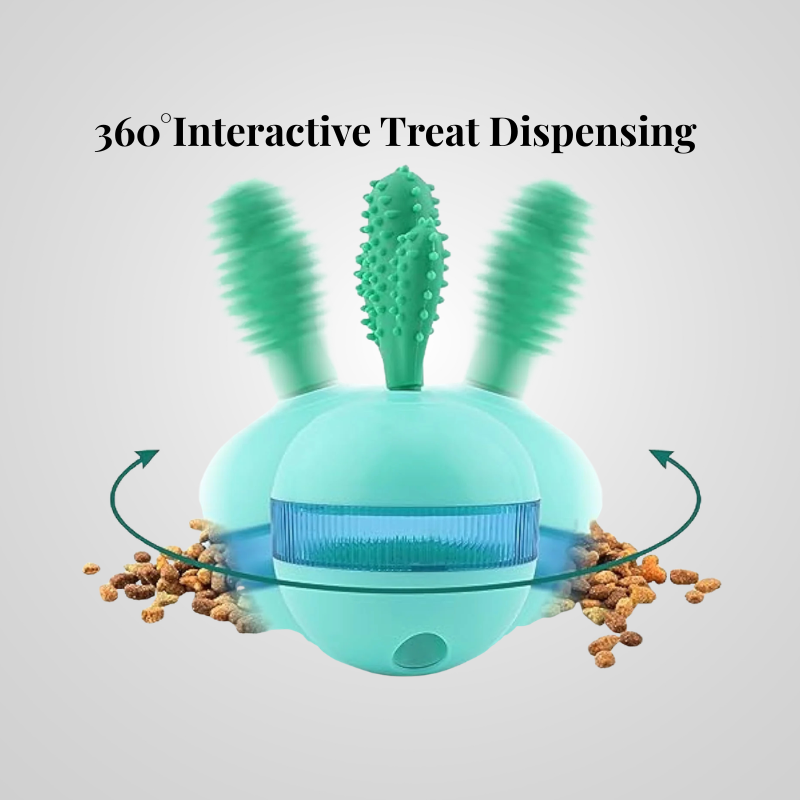 LuxeTreat™ Interactive Treat Dispenser Toy 🐶