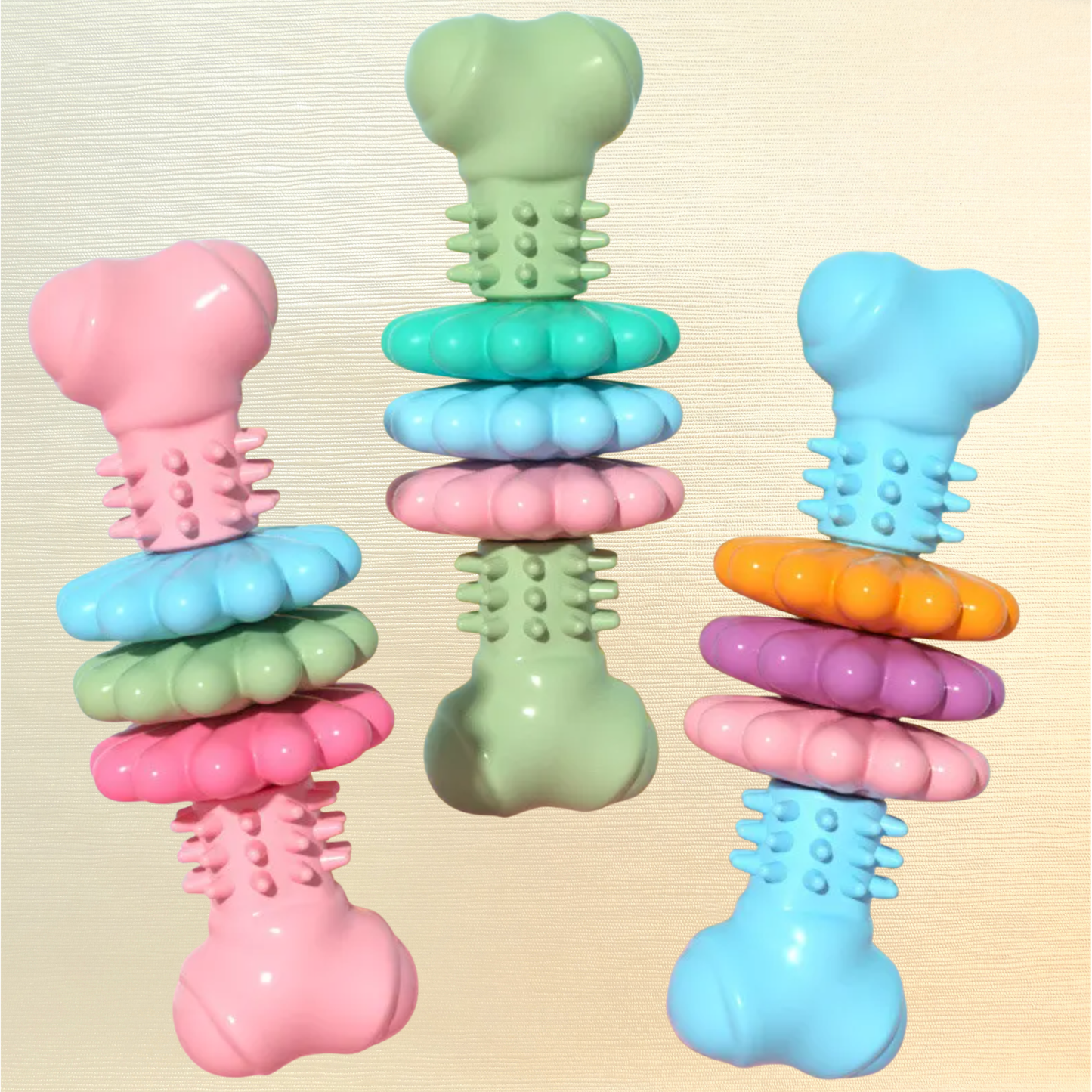 LuxeChew Interactive Puppy Bone 🐶🦴