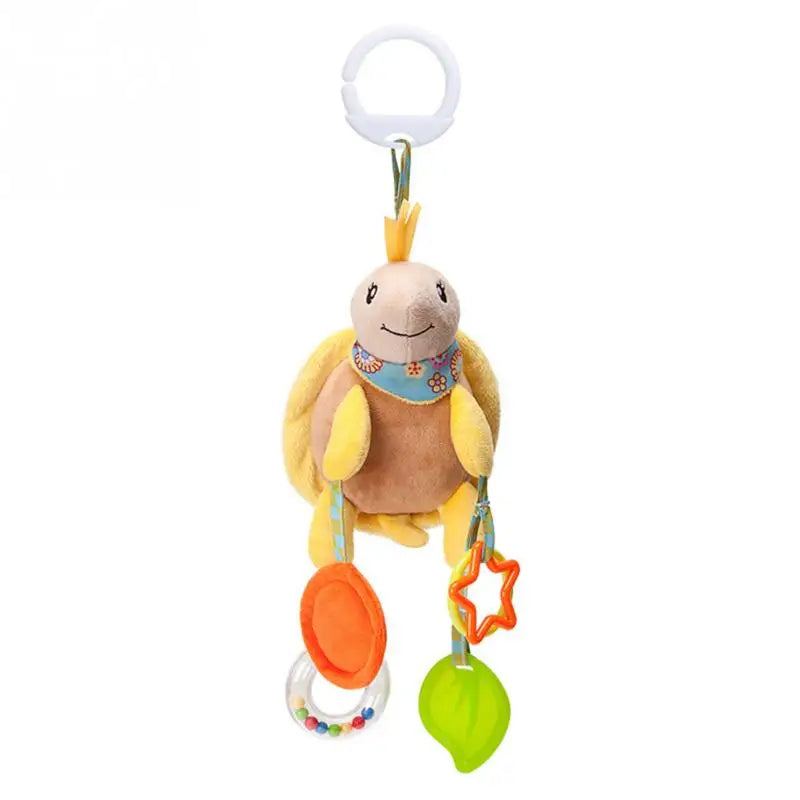 Enchanting Plush Animal Crib Mobile Toy - Perfect for Stroller, Car Seat & Nursery Fun!