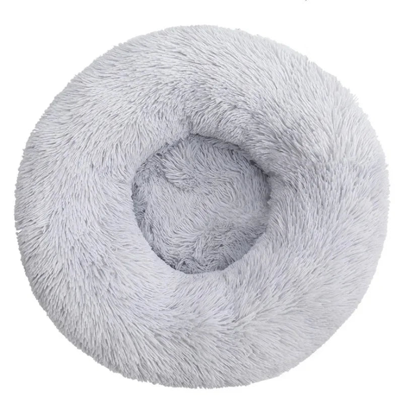 Luxurious Cozy & Plush Round Pet Bed for Large Dogs & Cats - The Ultimate Sleeping Retreat (40-90cm)