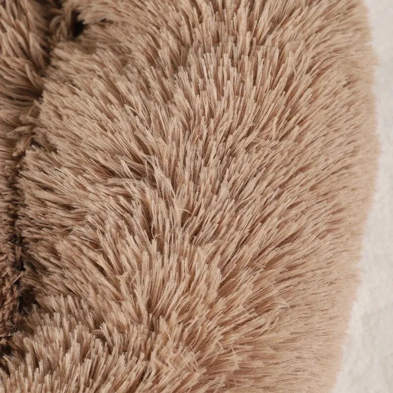Transform Your Pet's Sleep with the Adorable Bear Paw Dog Bed - Cozy, Fluffy, and Perfect for All Sizes!