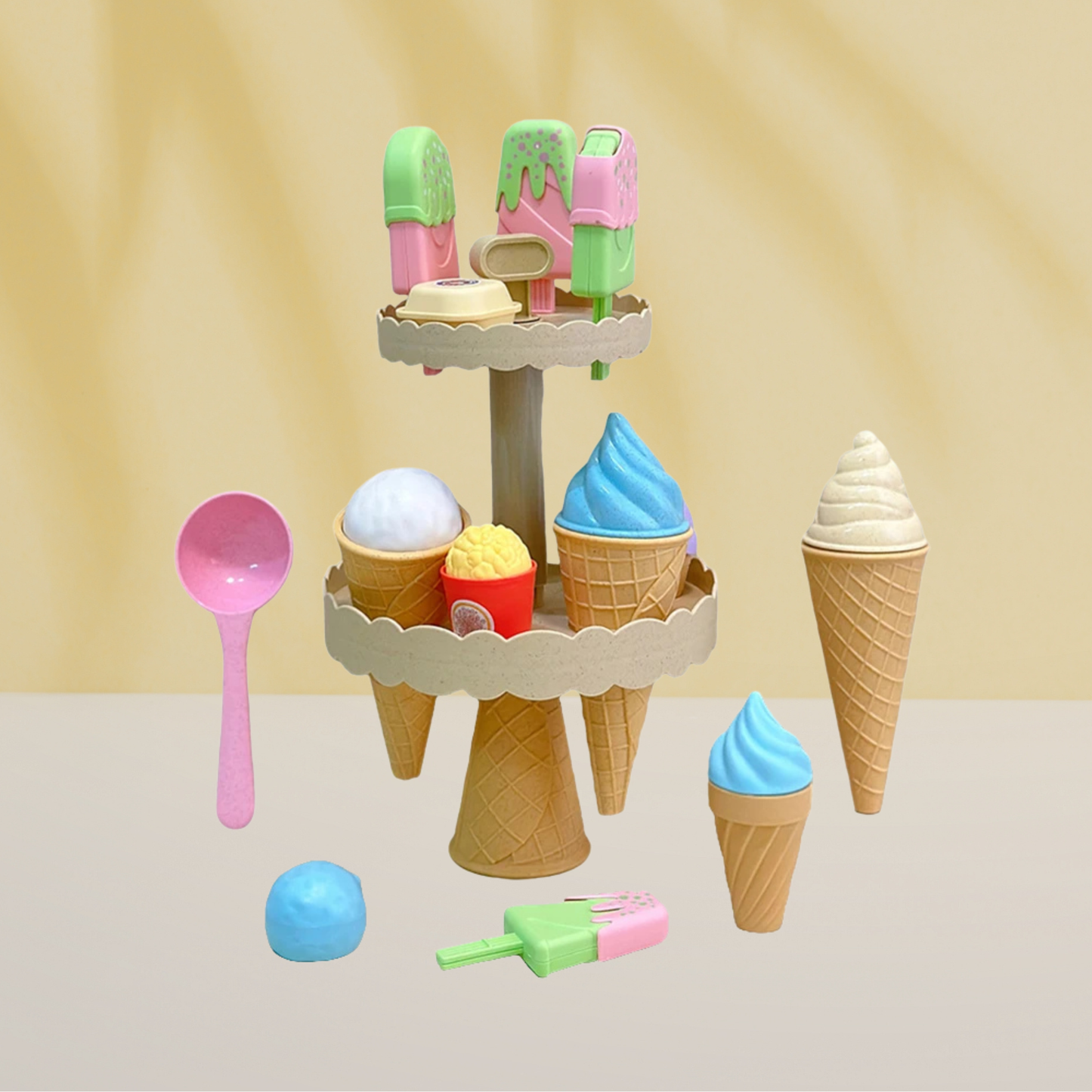 Montessori Ice Cream Pretend Play Set 🍦