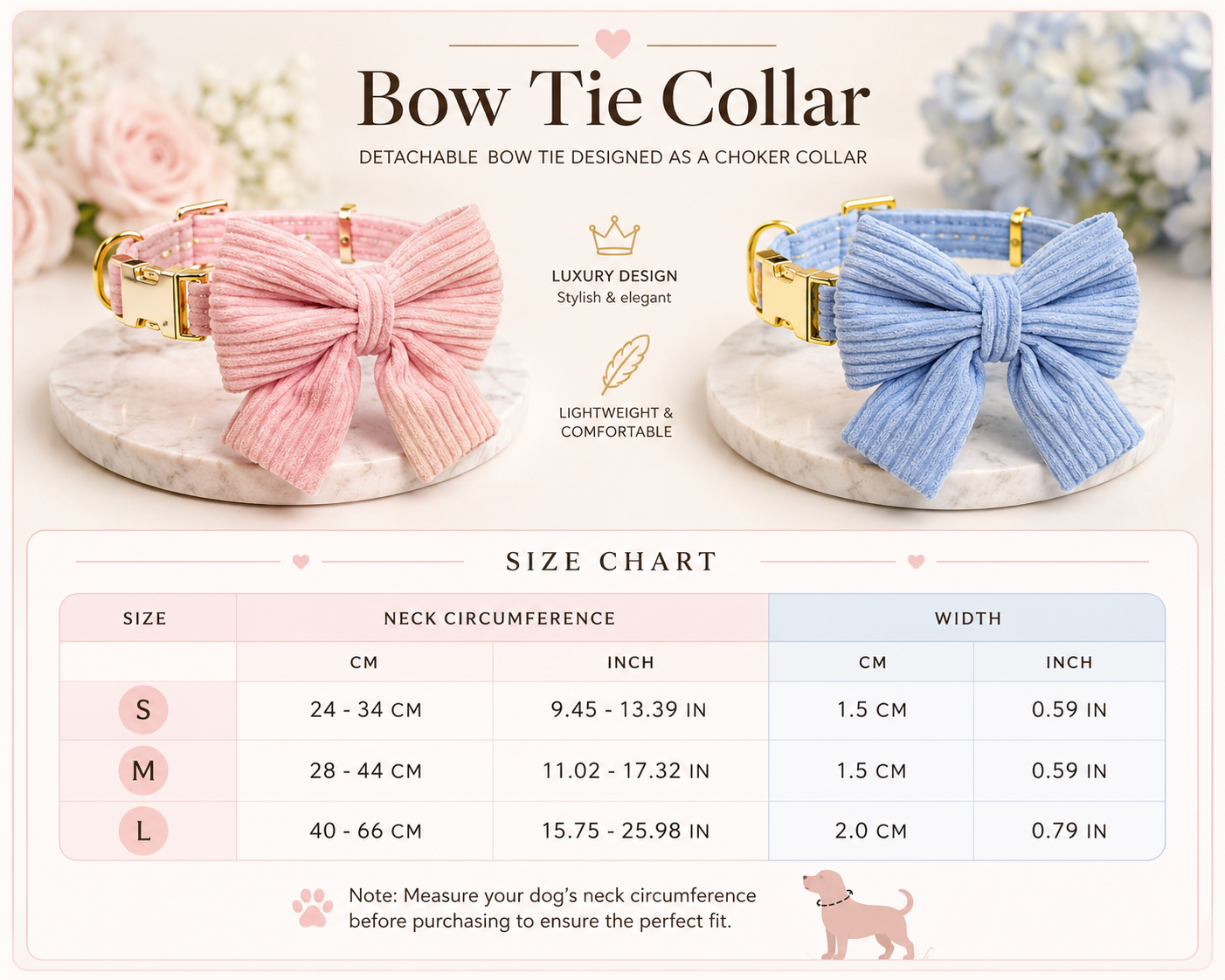 ✨ Luxury Corduroy Dog Harness & Leash Set
