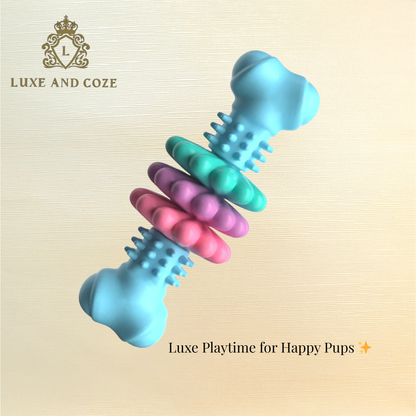 LuxeChew Interactive Puppy Bone 🐶🦴