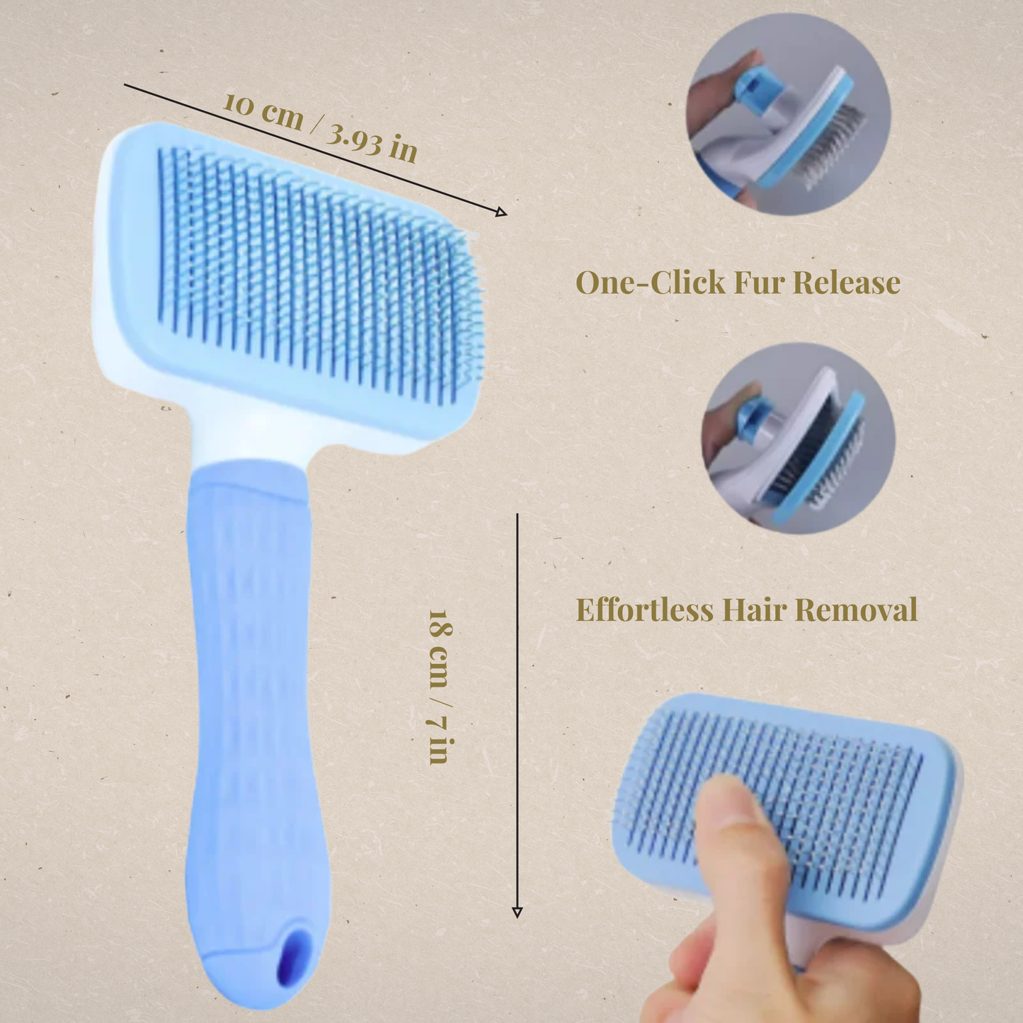 Luxe FurCare™ Deshedding Brush ✨