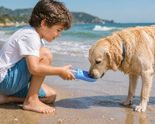 Luxe No-Spill Portable Pet Water Bottle 🐶