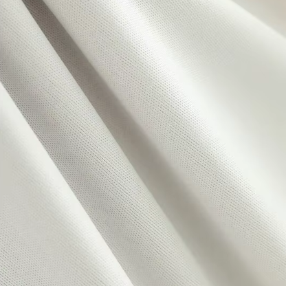 Close-up of the back fabric of the waterproof baby bib