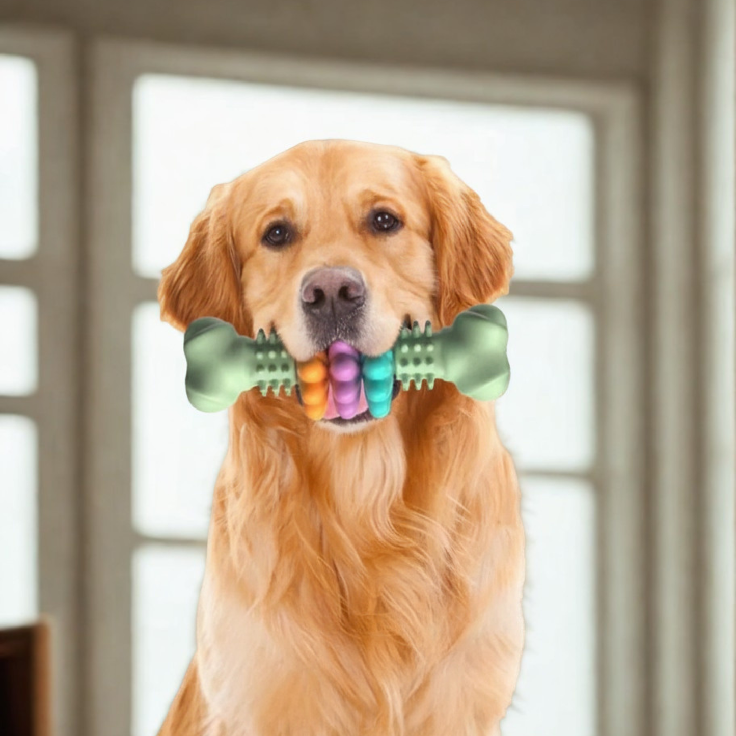LuxeChew Interactive Puppy Bone 🐶🦴