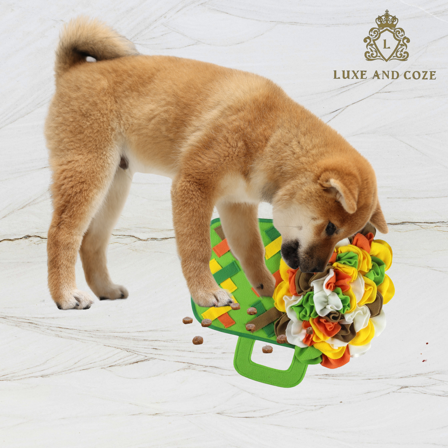 LuxePaw™ Brain Boost Snuffle Mat 🧠🐶