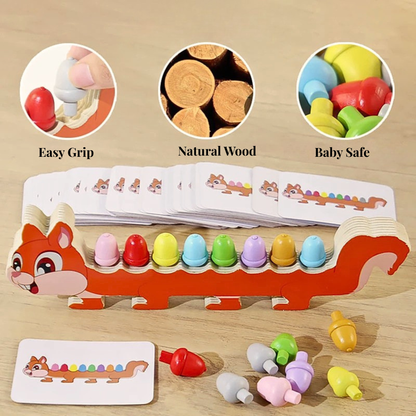 Montessori Color Match Balance Toy | Luxe & Cozé