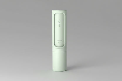 Sage Green reusable pet hair remover roller.