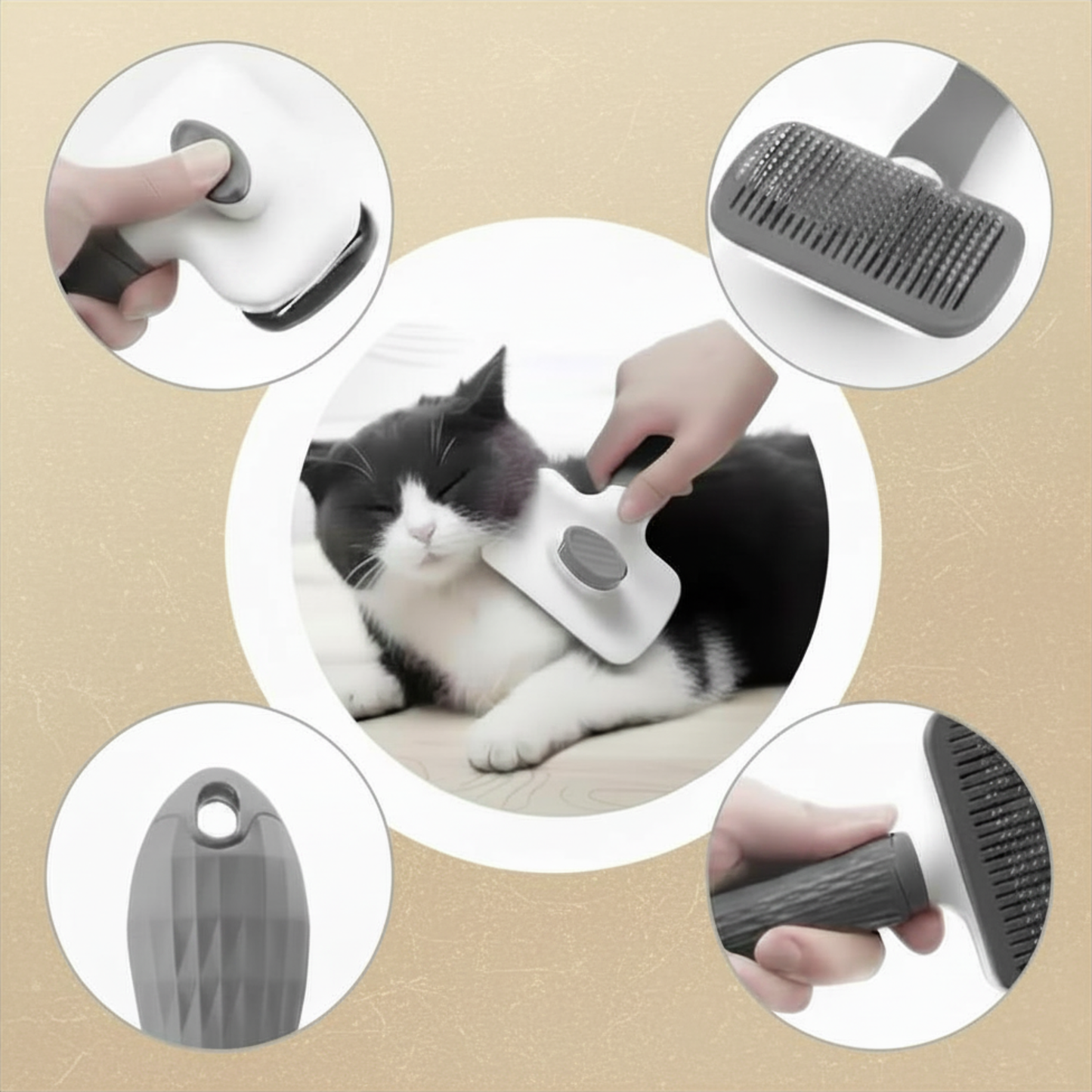 Luxe FurCare™ Deshedding Brush ✨