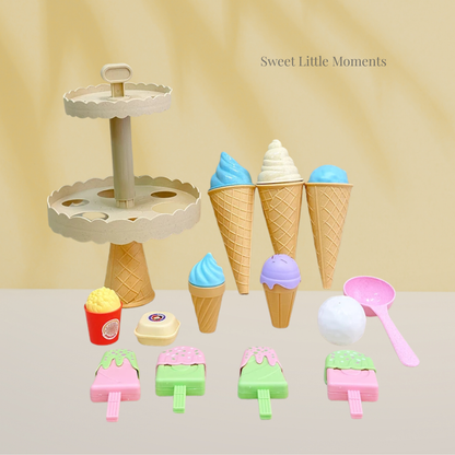 Montessori Ice Cream Pretend Play Set 🍦