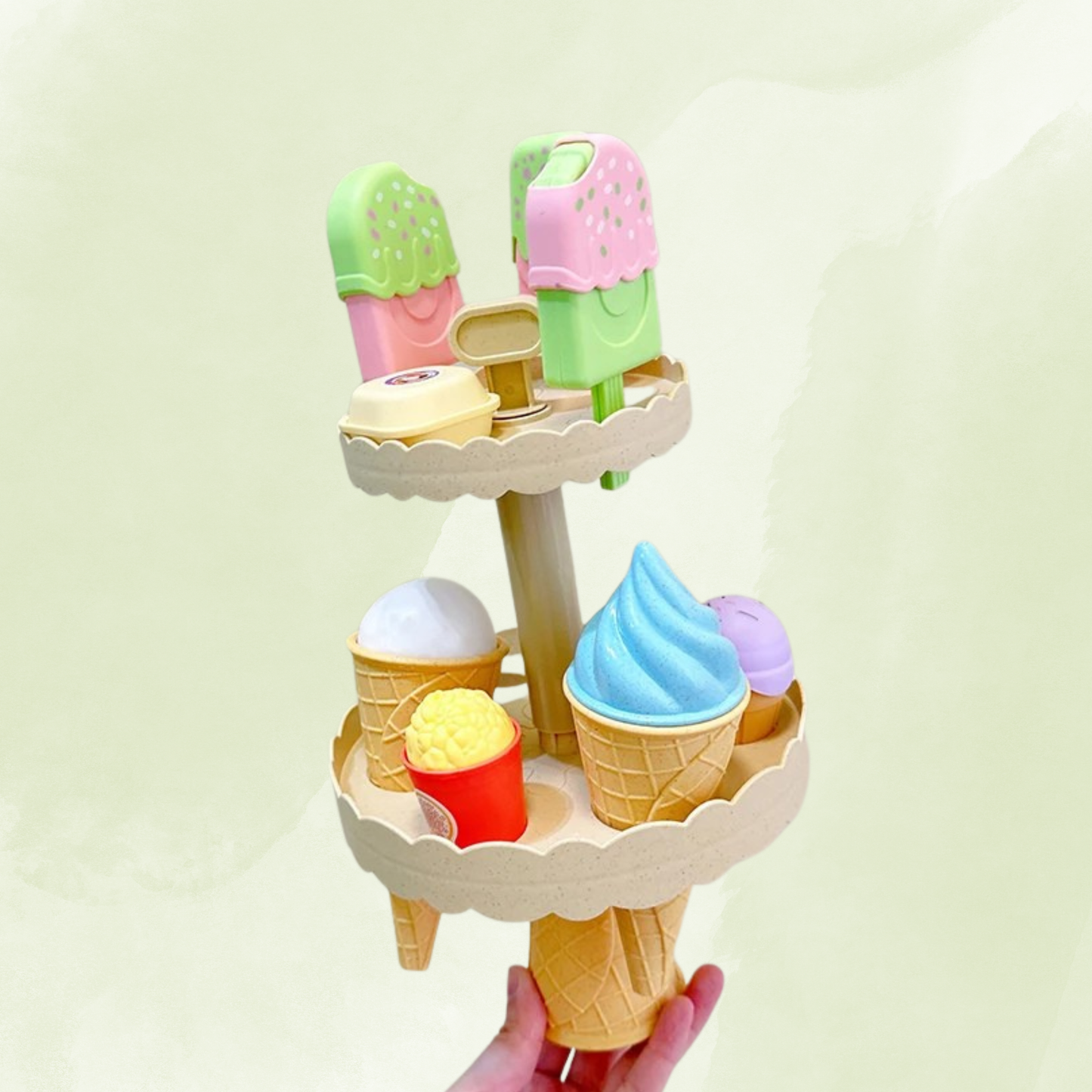 Montessori Ice Cream Pretend Play Set 🍦