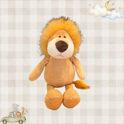 Soft Lion Plush Stuffed Animal for Babies and Kids