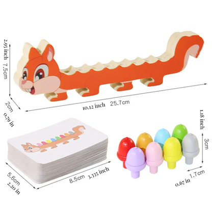 Montessori Color Match Balance Toy | Luxe & Cozé