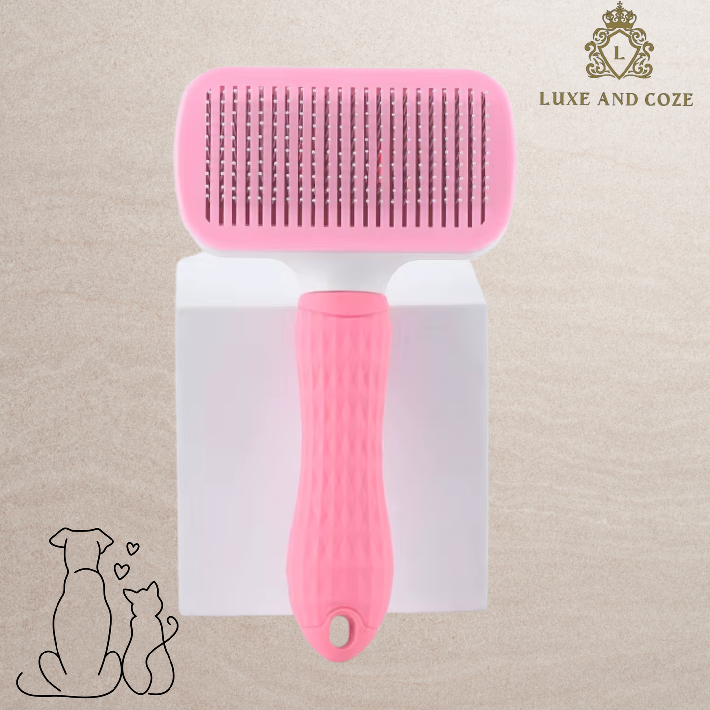 Luxe FurCare™ Deshedding Brush ✨