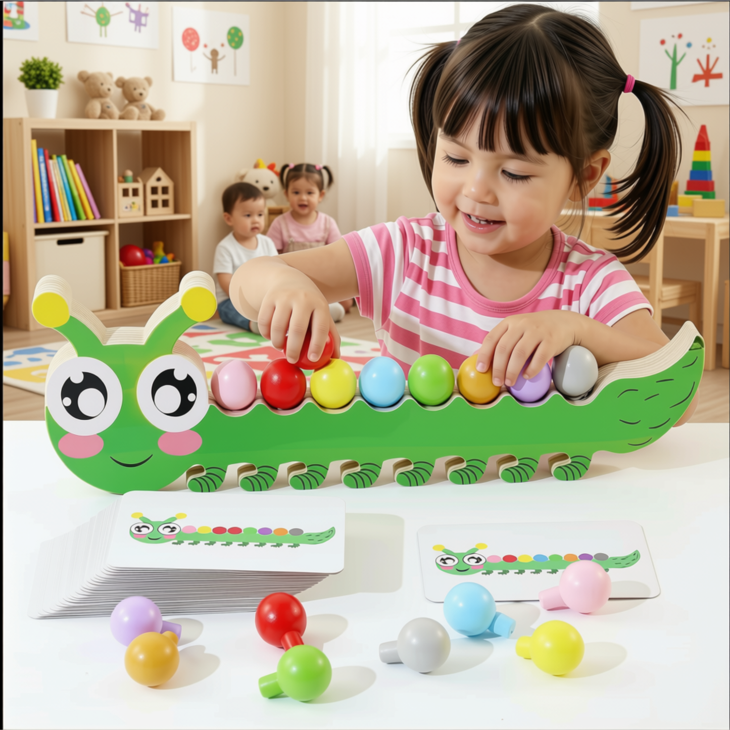 Montessori Color Match Balance Toy | Luxe & Cozé