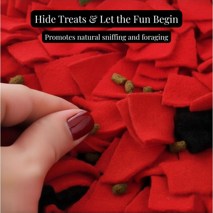 Strawberry Snuffle Mat for Dogs & Cats | Interactive Slow Feeder Puzzle Toy