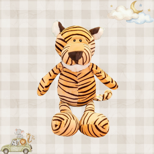 Soft Plush Tiger Stuffed Animal for Babies and Kids