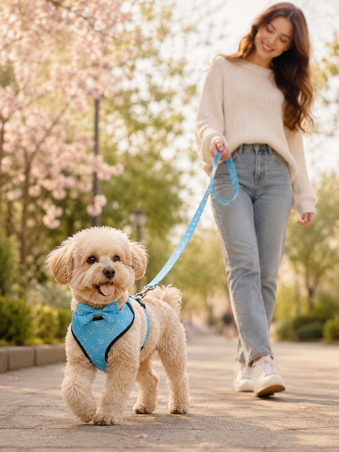 ✨ LuxePaws™ Premium Dog Harness & Leash Set 🐾