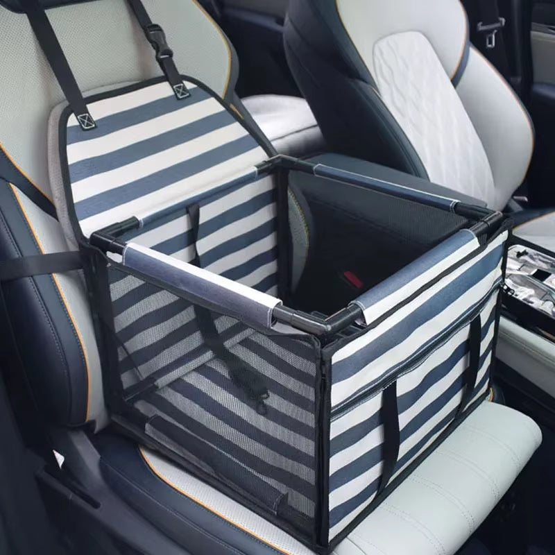 Ultimate Waterproof Dog Car Seat Cover - Stylish Pet Carrier Hammock for Small to Large Dogs